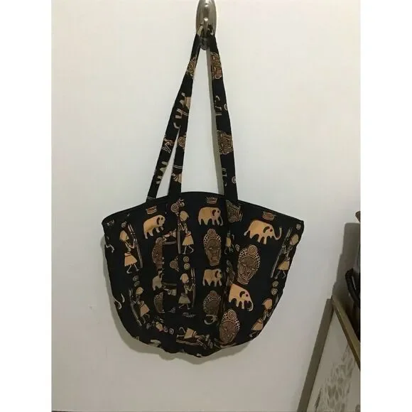 Unbranded Elephant Tote‎ With Interior Pockets - Picture 2 of 4